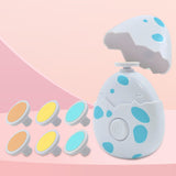 Maxbell Dinosaur Electric Nail Clipper Home Finger Nail Clipper for Elderly Children 6 Grinding Heads