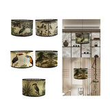 Maxbell Drum Lamp Shade E27 Replacemen Lamp Cover for Floor Lamps Desk Lamps Pendant Lake