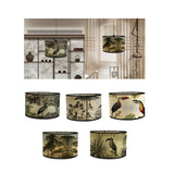Maxbell Drum Lamp Shade E27 Replacemen Lamp Cover for Floor Lamps Desk Lamps Pendant Lake