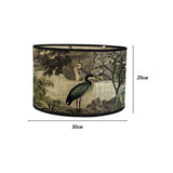Maxbell Drum Lamp Shade E27 Replacemen Lamp Cover for Floor Lamps Desk Lamps Pendant Lake