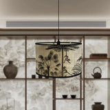 Maxbell Drum Lamp Shade E27 Replacemen Lamp Cover for Floor Lamps Desk Lamps Pendant Monkey