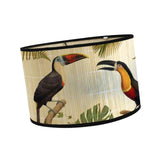 Maxbell Drum Lamp Shade E27 Replacemen Lamp Cover for Floor Lamps Desk Lamps Pendant Bird