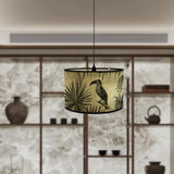 Maxbell Drum Lamp Shade E27 Replacemen Lamp Cover for Floor Lamps Desk Lamps Pendant Bird Perch