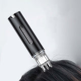 Maxbell Scalp Applicator Comb Head Fluid Brush for Bathroom Supplies Home Men balck