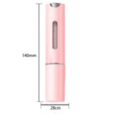 Maxbell Scalp Applicator Comb Head Fluid Brush for Bathroom Supplies Home Men pink