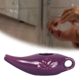Maxbell Ceramic Neti Pot Nose Cleaner for Nasal Cleansing Nasal Rinsing Removes Dust Violet