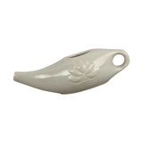 Maxbell Ceramic Neti Pot Nose Cleaner for Nasal Cleansing Nasal Rinsing Removes Dust Dark gray