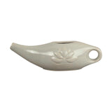 Maxbell Ceramic Neti Pot Nose Cleaner for Nasal Cleansing Nasal Rinsing Removes Dust Dark gray