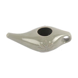 Maxbell Ceramic Neti Pot Nose Cleaner for Nasal Cleansing Nasal Rinsing Removes Dust Dark gray