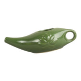 Maxbell Ceramic Neti Pot Nose Cleaner for Nasal Cleansing Nasal Rinsing Removes Dust Dark green
