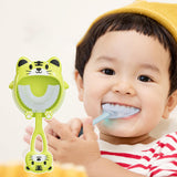 Maxbell Manual Toothbrush Children's Toothbrush for Children 2-12 Years Old Toddlers Pink