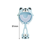 Maxbell Manual Toothbrush Children's Toothbrush for Children 2-12 Years Old Toddlers Blue