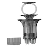 Maxbell Scalp Applicator Comb Reusable Hair Liquid Brush Hair Care with Clear Scales black for liquid