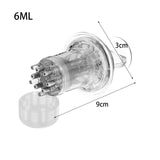 Maxbell Scalp Applicator Comb Reusable Hair Liquid Brush Hair Care with Clear Scales white for paste