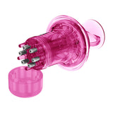 Maxbell Scalp Applicator Comb Reusable Hair Liquid Brush Hair Care with Clear Scales pink for paste