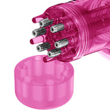 Maxbell Scalp Applicator Comb Reusable Hair Liquid Brush Hair Care with Clear Scales pink for paste