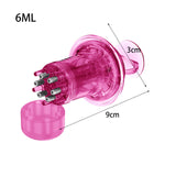 Maxbell Scalp Applicator Comb Reusable Hair Liquid Brush Hair Care with Clear Scales pink for paste