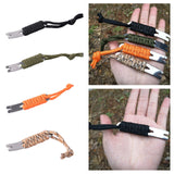 Maxbell Pocket Crowbar Keychain Winding Pin Key Pry Bars Keychain for Hiking Indoors Black