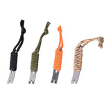 Maxbell Pocket Crowbar Keychain Winding Pin Key Pry Bars Keychain for Hiking Indoors Black