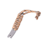 Maxbell Pocket Crowbar Keychain Winding Pin Key Pry Bars Keychain for Hiking Indoors Khaki