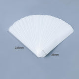 Maxbell 60Pcs Hat Sweat Liner Disposable Self Adhesive Stickers Hat Liner Sweatbands white