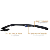 Maxbell Men Back Shaver Ergonomic Handle Easy to Use Back Hair Trimmer for Men Women