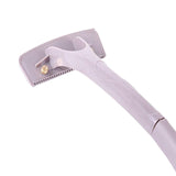 Maxbell Back Hair Shaver Ergonomic Handle Man Shaver Body Hair Trimmer for Men Women Gray