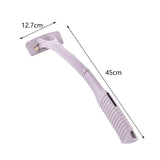 Maxbell Back Hair Shaver Ergonomic Handle Man Shaver Body Hair Trimmer for Men Women Gray