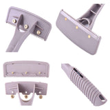 Maxbell Back Hair Shaver Ergonomic Handle Man Shaver Body Hair Trimmer for Men Women Gray