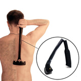 Maxbell Back Hair Shaver Ergonomic Handle Man Shaver Body Hair Trimmer for Men Women Black