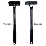 Maxbell Back Hair Shaver Ergonomic Handle Man Shaver Body Hair Trimmer for Men Women Black