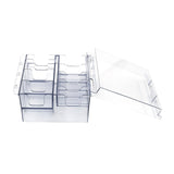 Maxbell Limit Comb Storage Box 8 Grid Hair Clippers Storage Box for Hairdressing Tool