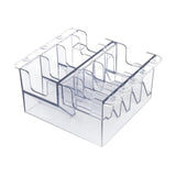Maxbell Limit Comb Storage Box 8 Grid Hair Clippers Storage Box for Hairdressing Tool