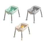 Maxbell Hair Washing Basin Elderly Adjustable Stand Shampoo Bowl for Bedside Seniors white