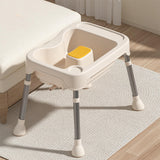 Maxbell Hair Washing Basin Elderly Adjustable Stand Shampoo Bowl for Bedside Seniors white