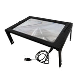 Maxbell Full Page 3x Magnifying Lens Book Reading Aid for Newspapers Poor Eyesight Elderly