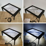 Maxbell Full Page 3x Magnifying Lens Book Reading Aid for Newspapers Poor Eyesight Elderly