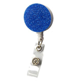 Maxbell Photocard Holder Badge Holder Reel Retractable Keychain for Home Backpacking blue