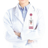 Maxbell Photocard Holder Badge Holder Reel Retractable Keychain for Home Backpacking pink