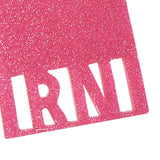 Maxbell Photocard Holder Badge Holder Reel Retractable Keychain for Home Backpacking pink