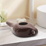 Maxbell Ceramic Neti Pot Travel Nasal Cleansing Pot for Removes Dust Nasal Cleansing