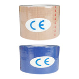 Maxbell Athletic Tape Muscle Tape 5M Roll Wrist Ankle Tape for Hands Shoulder Ankles skin