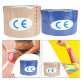 Maxbell Athletic Tape Muscle Tape 5M Roll Wrist Ankle Tape for Hands Shoulder Ankles skin