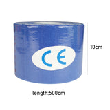 Maxbell Athletic Tape Muscle Tape 5M Roll Wrist Ankle Tape for Hands Shoulder Ankles deep blue