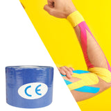 Maxbell Athletic Tape Muscle Tape 5M Roll Wrist Ankle Tape for Hands Shoulder Ankles deep blue