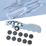 Maxbell Ampoule Cutter Vial Opener Practical Glass Cutter for Bottles Ampule Breaker Light Blue