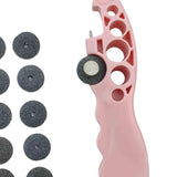 Maxbell Ampoule Cutter Vial Opener Practical Glass Cutter for Bottles Ampule Breaker Pink