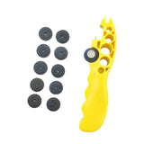 Maxbell Ampoule Cutter Vial Opener Practical Glass Cutter for Bottles Ampule Breaker Yellow