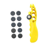 Maxbell Ampoule Cutter Vial Opener Practical Glass Cutter for Bottles Ampule Breaker Yellow