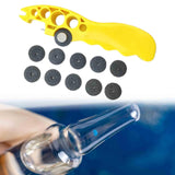 Maxbell Ampoule Cutter Vial Opener Practical Glass Cutter for Bottles Ampule Breaker Yellow